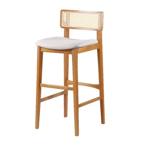 4 banquetas novas de Madeira e telinha!