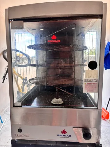Forno giratório galeto