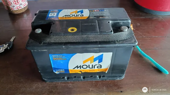 Bateria Moura usada 70 amperes R$ 400.00