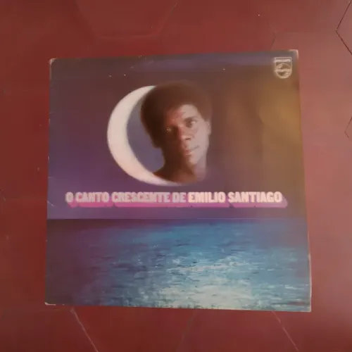 LP Vinil Emilio Santiago - O Canto Crescente - Philips - Original