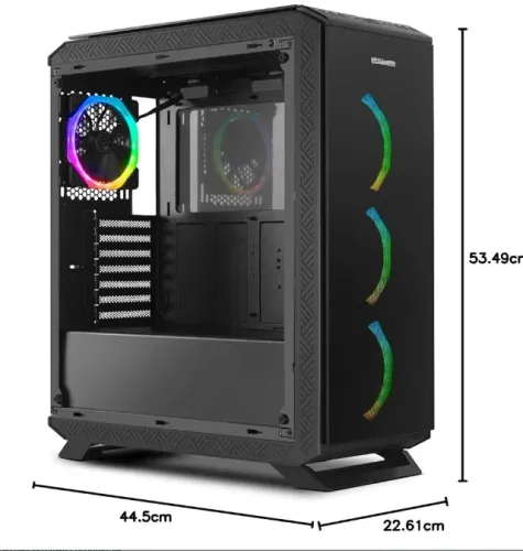 Computador i3-12100f, 32Gb, GTX1060, gabinete vidro