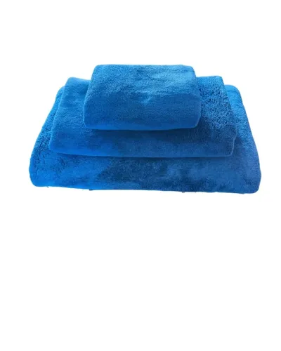 Kit toalhas natação, hidroginástica, academia secagem rápida cor azul