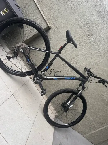 Bike Caloi explorer, completa susp rock?shox