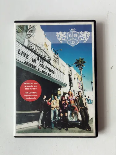 DVD ORIGINAL RBD LIVE IN HOLLYWOOD