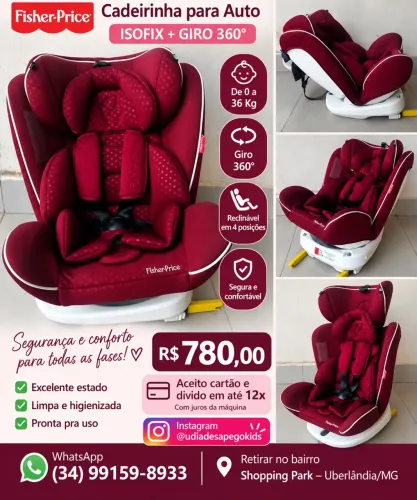 Cadeira para Automóvel Fisher Price 360