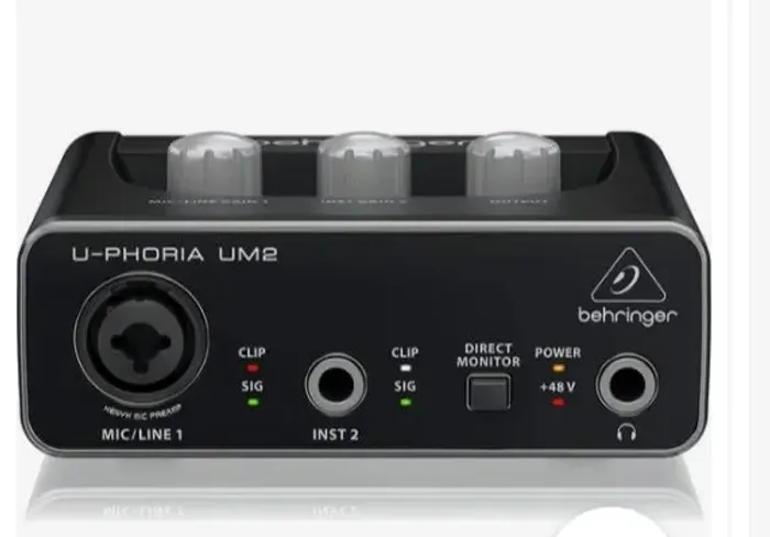 Interface de áudio uPhoria UM2 USB 