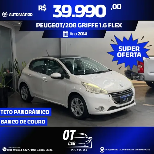 Peugeot 208 Griffe 1.6 Flex 16V 5P Aut. 2014