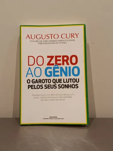 livro "do zero ao gênio: o garoto que lutou pelos seus sonhos?