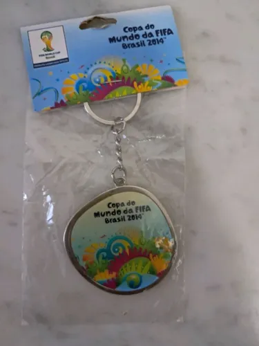 Chaveiro Copa do Mundo Fifa Brasil 2014 oficial lacrado