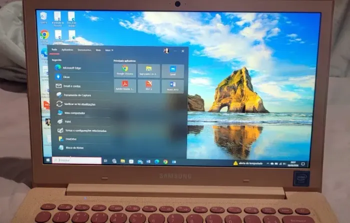 notebook samsung flash f30 celeron rosa