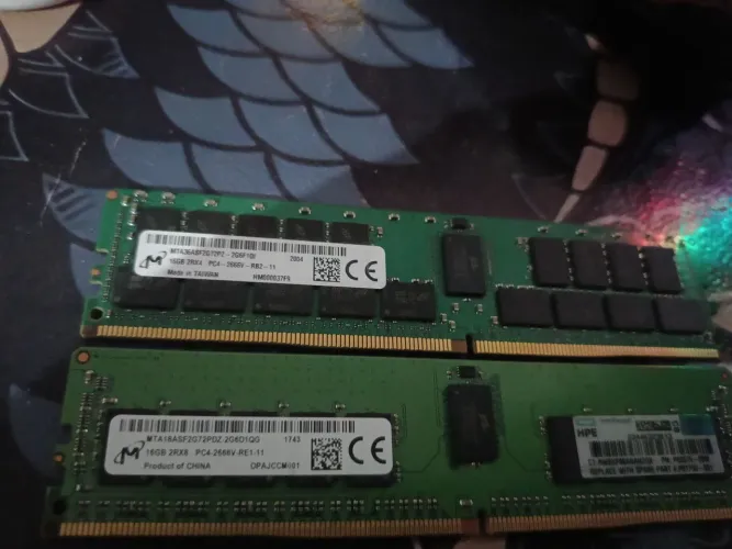 Ddr4 2666mhz 16gb ECC para xeon e placas compatíveis