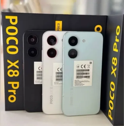 Poco X8 PRO 5G NFC - 512GB Ram ou 256GB Ram - Global + Capa e Película - Leia a Descrição!