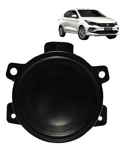 Tampa Farol De Milha Neblina Fiat Cronos 100247994 18 Uzad0 Branca Ambos Lados