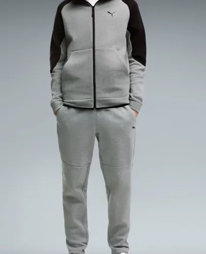 Conjunto Puma Full-Zip Pumatech Slim Masculino
