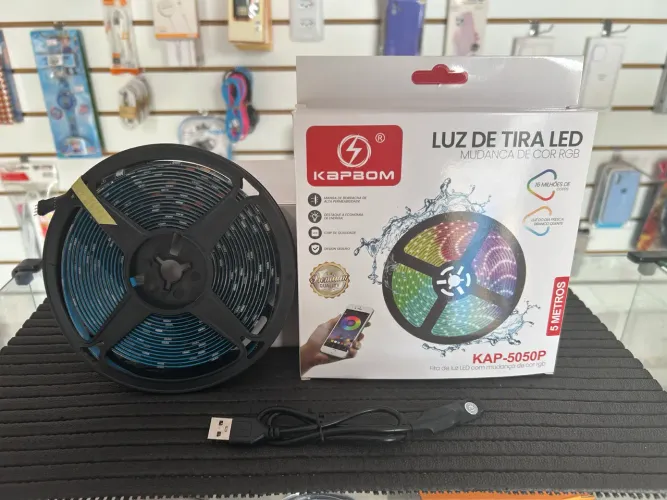 Fita de Led de 5 metros KapBom KAP-5050P
