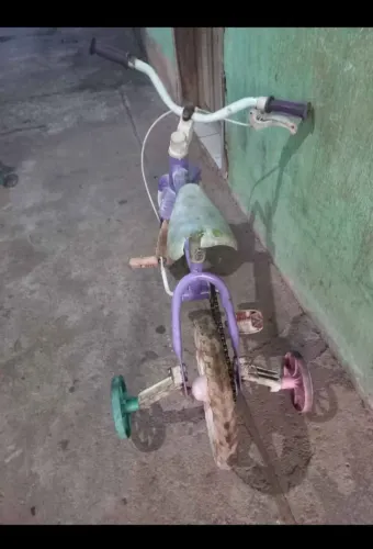 Bicicleta Rosa Infantil 