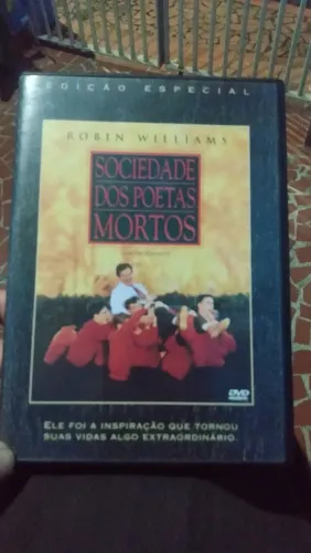 DVD original sociedade dos poetas mortos.