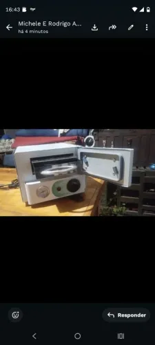 Forninho para esterilização