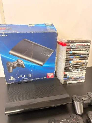 Ps3 super slim caixa original