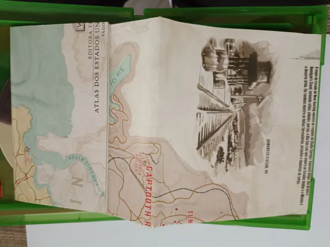 Jogo Red Dead Redemption 2 cd duplo( impecável+ Mapa)