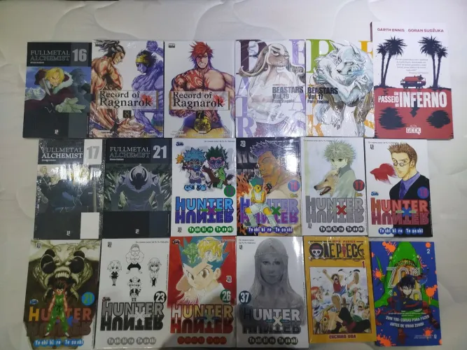 17 mangás e 1 HQ (NOVOS)