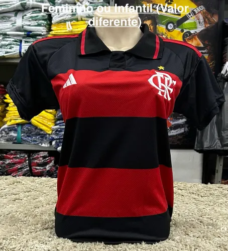 Camisa feminina Flamengo 