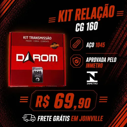 Kit relação CG 160
