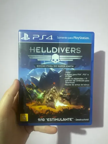 Jogo Helldivers PS4