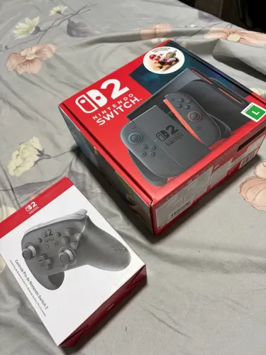 Nintendo Switch 2 com pró controle 2
