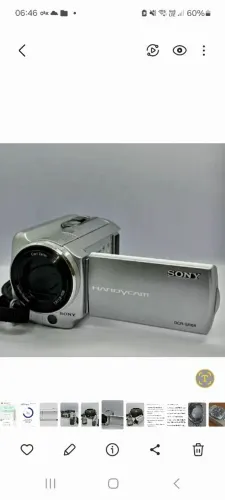 FILMADORA SONY HANDYCAM DCR SR68 HD 80GB
