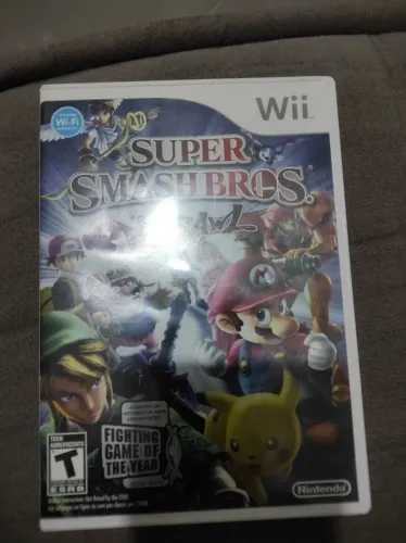Jogo original Super Smash Bros Brawl Nintendo Wii 