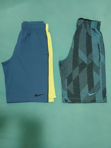 Kit bermudas nike infantil dri-fit