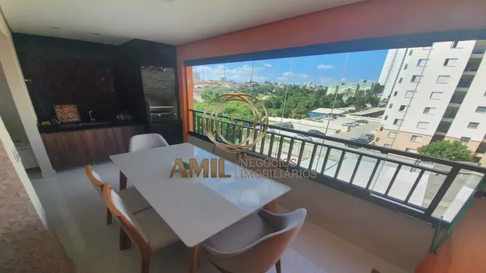 Aluga Apartamento Mobilado, 3 quartos, 1 suíte, 2 vagas, 75 m², Jardim Oriente, São José d