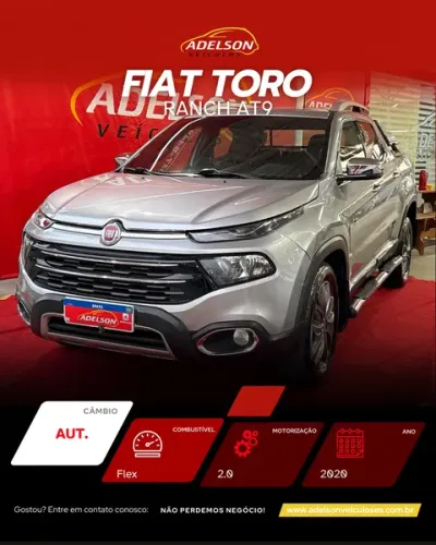 Fiat Toro Ranch 2.0 16V 4X4 Diesel Aut. 2020