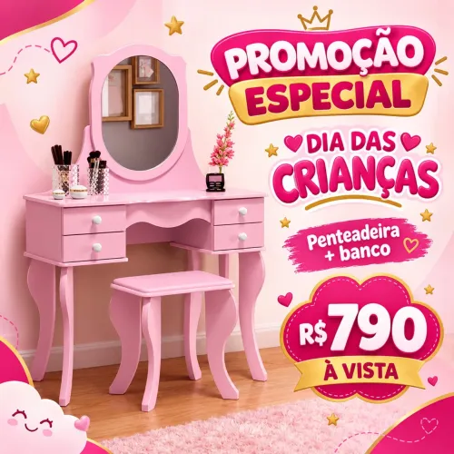 Penteadeira Princesa 