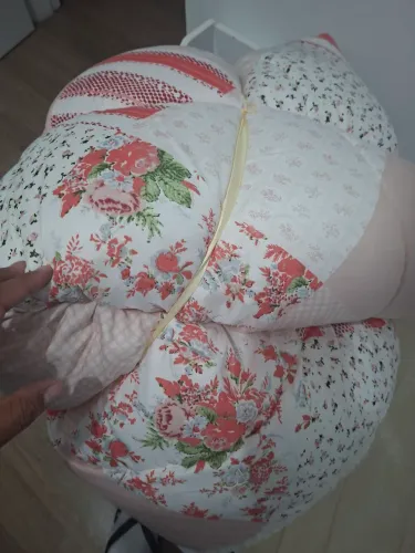 Coberdrom Casal / Queen Sultan Dupla Face Sherpa (Pele de Carneiro) Floral - Lindo!<br><br>