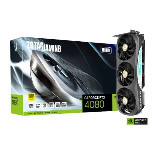 Placa de Video GeForce RTX 4080, 16GB, (Seminovo) | Zotac | Perfeito ESTADO - Com Caixa