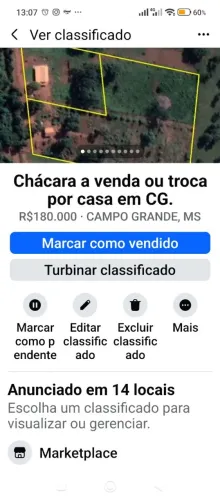 Vendo ou troco localizada em Nioaque por casa em Campo Grande em (permuta)