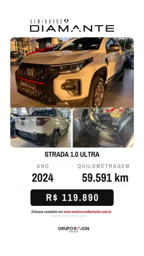 Fiat Strada Ultra 1.0 Flex Turbo CD Aut. 2024