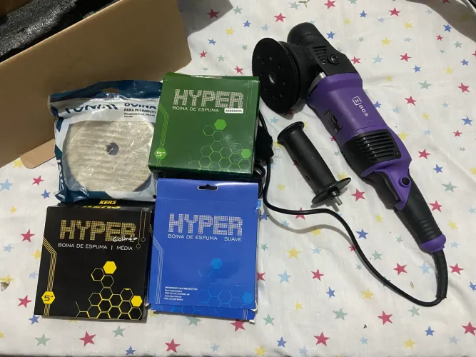 Kit politriz + boinas completo