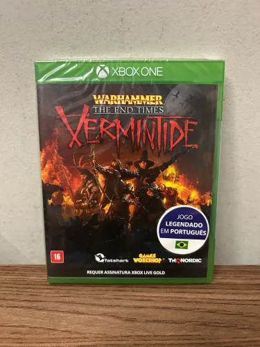 Jogo Xbox One Warhammer Vermintide Lacrado