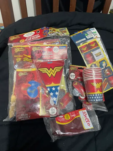 Kit mulher maravilha 2