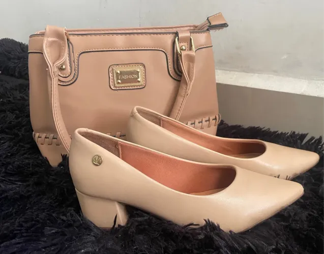 Sapato Vizaano + Bolsa Fashion 