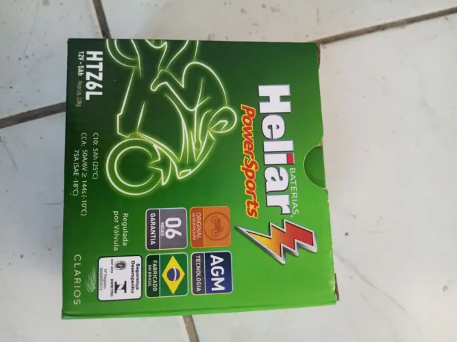 Bateria de Moto Semi-Nova