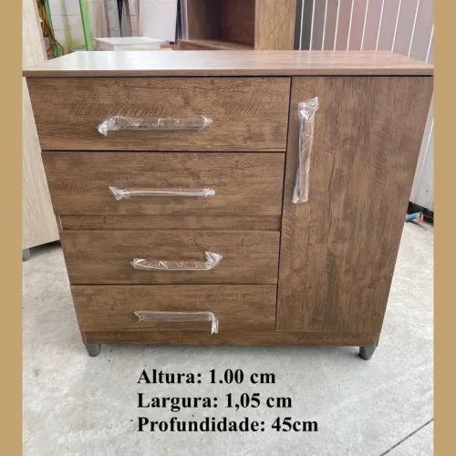 Cômoda com 4 gavetas - entregamos 