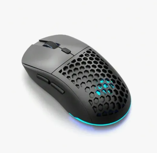 Mouse Gamer Ultraleve Honeycomb - RGB e Alta Precisão (Novo)