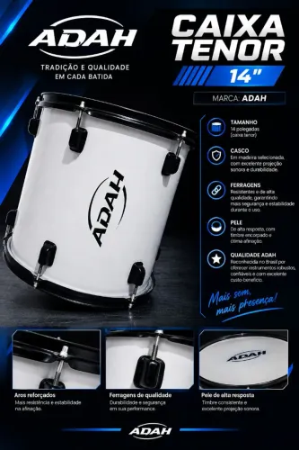Caixa tenor Adah