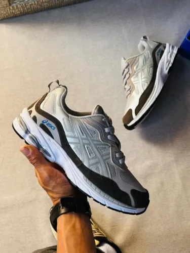 Tênis Asics Gel-NYC Cinza/Grafite Masculino Importado Premium - Disponível 38 AO 43