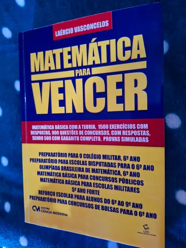 Livro Matemática para Vencer - Laércio Vasconcelos