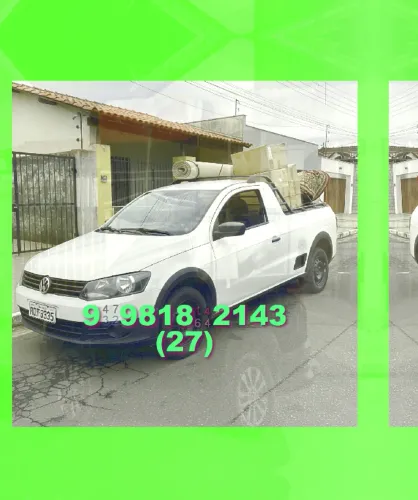 Frete rápido e seguro pra sua mudança! Aproveite a disponibilidade!